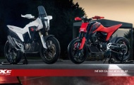 Bộ đôi xe địa hình Honda CB125X và CB125M Concept ra mắt tại EICMA