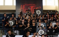 Chùm ảnh: CĐV Formosa Dreamers 'phủ đen' nhà thi đấu CIS