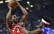 Kawhi Leonard và Jimmy Butler đôi công mãn nhãn, Raptors hạ gục 76ers