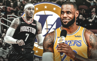 Tin đồn: LeBron James muốn Lakers mang về Carmelo Anthony