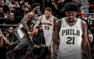 Joel Embiid kiệt sức, buộc phải nghỉ ngơi ở trận Pistons