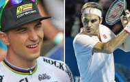 Federer bất ngờ bị 'soán ngôi' bởi VĐV xe đạp