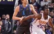 Dallas Mavericks 'ngã ngựa' trước Phoenix Suns trong ngày Dirk Nowitzki trở lại