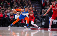 George và Westbrook “song kiếm hợp bích” giúp Thấn sấm thị uy sức mạnh trước Blazers