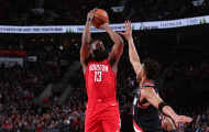 Chùm ảnh: Mạch trận thăng hoa của Houston Rockets bị chặn đứng bởi Portland Trail Blazers