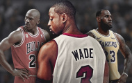 Sau Michael Jordan và LeBron James, Dwyane Wade ghi tên mình vào lịch sử của NBA