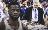 Nerlens Noel tránh được tổn thương não sau va chạm kinh hoàng
