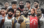 Không có gì thay đổi, LeBron James và Giannis Antetokounmpo vẫn dẫn đầu danh sách bình chọn NBA All-Star 2019