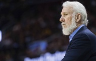 “Thầy phù thủy” Gregg Popovich sang bằng thành tích của huyền thoại Pat Riley