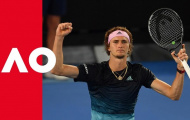 Video Alexander Zverev thắng nhàn ở vòng 3 Australian Open