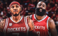 James Harden nói gì khi Carmelo Anthony rời Houston Rockets?