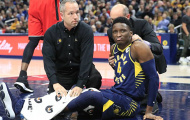 Victor Oladipo gặp chấn thương trong ngày chiến thắng của Indiana Pacers