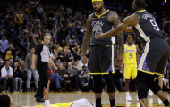DeMarcus Cousins gây sốt với cú úp rổ hất văng Kyle Kuzma