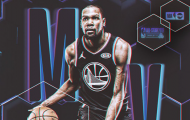 Kevin Durant đoạt danh hiệu MVP của All-Star game trong ngày ném 3 tuyệt hay