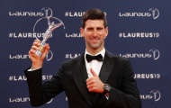 Trở lại ngoạn mục, Djokovic ẵm giải 'Nhân vật thể thao của năm 2018'