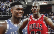 Zion Williamson tái hiện cú úp rổ “kinh điển” của Michael Jordan