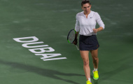 Halep trần tình về cú 'sẩy chân' bất ngờ ở tứ kết Dubai Open