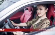 Á hậu Huyền My chính thức ‘rước xế thể thao 6 tỷ Jaguar F-Type Coupé về nhà
