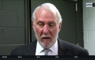 HLV Gregg Popovich chỉ ra chìa khoá đem về chiến thắng cho Spurs