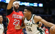 Hạn chế Anthony Davis, Pelicans bất lực trước 'Á thần Hy Lạp' Antetokounmpo