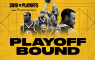 Warriors đoạt vé playoff 2019 sau chiến thắng hủy diệt trước Thunder
