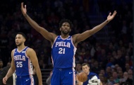 Joel Embiid có carrer-high, Philadelphia 76ers ngược dòng đánh bại Boston Celtics