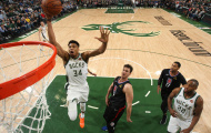 Bất chấp chấn thương, Antetokounmpo vẫn dẫn dắt Milwaukee Bucks đến với chiến thắng