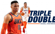 'Thánh Triple-double' Westbrook tiếp tục tạo nên điều phi thường