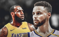 LeBron James xuất hiện trong danh sách 5 cầu thủ vĩ đại nhất của Stephen Curry