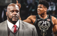 Shaquille O'Neal nhận thua Giannis Antetokounmpo ở tuổi 24