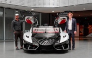 FV Frangivento ra mắt siêu xe Asfane DieciDieci động cơ lai có giá 1,7 triệu đô