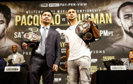 Roach: “Thurman đấm như đàn bà ấy, Pacquiao sẽ K.O cậu ta”