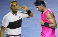 Nadal và Kyrgios khẩu chiến trước trận đấu tại vòng 2 Wimbledon