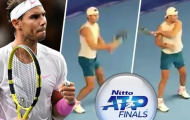 Nadal tung video tập luyện trước ATP Finals, CĐV vẫn tràn nỗi lo