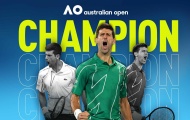 Ngược dòng trước Dominic Thiem, Novak Djokovic lần thứ 8 vô địch Australian Open