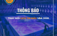 Chính thức! Vì Corona, BTC VBA tiến hành điều chỉnh lịch thi đấu