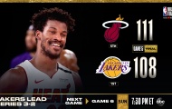 Kết quả NBA 10/10: Butler 'gánh team', Heat thu hẹp cách biệt với Lakers