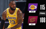 Kết quả NBA 26/1: Lakers tiếp đà thăng hoa, 76ers bất ngờ vấp ngã