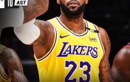 Kết quả NBA 20/5: Lebron James khẳng định đẳng cấp, Lakers 'vượt ải' Warriors