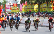 Chặng 17 cuộc đua xe đạp Cúp truyền hình TP.HCM: Áo xanh tiếp tục thay đổi