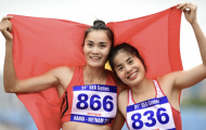 Nguyễn Thị Huyền thi chung kết 400m rào ở SEA Games ngày 17/5