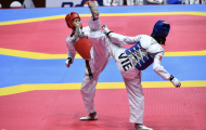 Võ sĩ taekwondo bị giãn dây chằng, vẫn giành HCV SEA Games