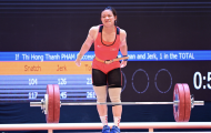 Hồng Thanh phá sâu kỷ lục SEA Games tới 16 kg