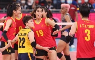 Tuyển bóng chuyền nữ Việt Nam khởi đầu thuận lợi tại giải châu Á