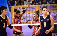 Bóng chuyền nữ Việt Nam thua Thái Lan ở trận tranh chức vô địch