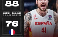Kết quả EuroBasket ngày 18/9: Tây Ban Nha trở lại ngôi vương