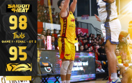 Kết quả VBA Final Game 1: Saigon Heat vs Nha Trang Dolphins