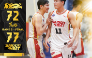 Kết quả VBA Final Game 2: Nha Trang Dolphins vs Saigon Heat