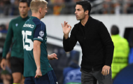 Arteta nóng mặt ra đường pitch chỉ đạo Zinchenko