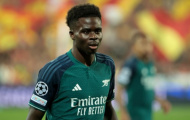 Tình trạng của Saka trước đại chiến Arsenal - Man City